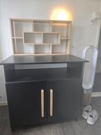 Commode met wandplank, Huis en Inrichting, Kasten | Buffetkasten, Ophalen, Gebruikt, 100 tot 150 cm, Minder dan 100 cm