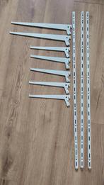 Plankdragers en wandrails, Huis en Inrichting, Woonaccessoires | Wandplanken en Boekenplanken, Ophalen, Gebruikt