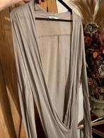 Prachtige Nude HUMANOID Jurk met bijzondere hals S/M !!!, Ophalen of Verzenden, Zo goed als nieuw, Beige, Onder de knie