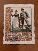 Duitsland cinderella Nelkentag Schliersee 1912, Ophalen of Verzenden, Duitse Keizerrijk, Postfris