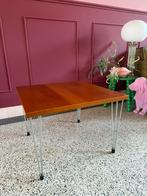 Vintage hairpin leg bijzettafeltje 80s 90s Deens design, Ophalen, Huis en Inrichting