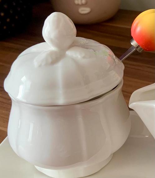 Porselein leuke  suikerpot van Villeroy&Boch in nieuwstaat, Huis en Inrichting, Keuken | Servies, Zo goed als nieuw, Overige typen