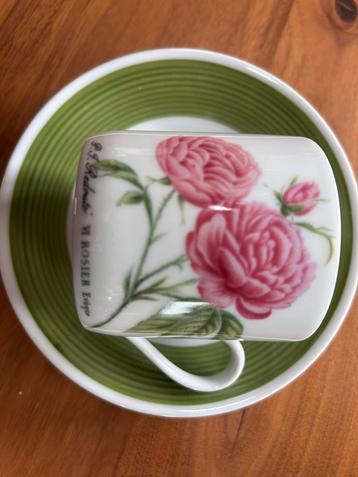 Hutschenreuter - kop en schotel P.J. Redoute beschikbaar voor biedingen