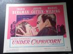 Hitchcock Ingrid Bergman Joseph Cotton filmposters 1949, Verzamelen, Film en Tv, Ophalen of Verzenden, Zo goed als nieuw, Film