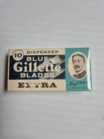 Gillette Blue Blades 10 stuks, vintage, Ophalen of Verzenden, Zo goed als nieuw