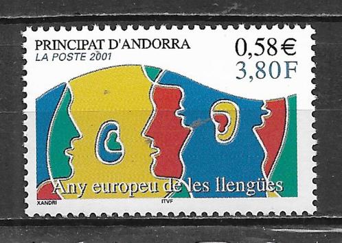 Frans Andorra 2001 Europees jaar van de talen pfris, Postzegels en Munten, Postzegels | Europa | Overig, Postfris, Overige landen