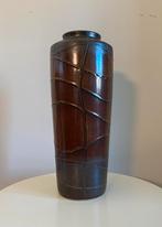 Prachtige grote vintage vaas van West Germany., Huis en Inrichting, Woonaccessoires | Vazen, Gebruikt, Overige kleuren, Aardewerk of Porselein