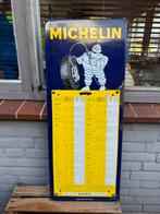 Vintage Michelin emaille Bandenbord 1964, Ophalen of Verzenden