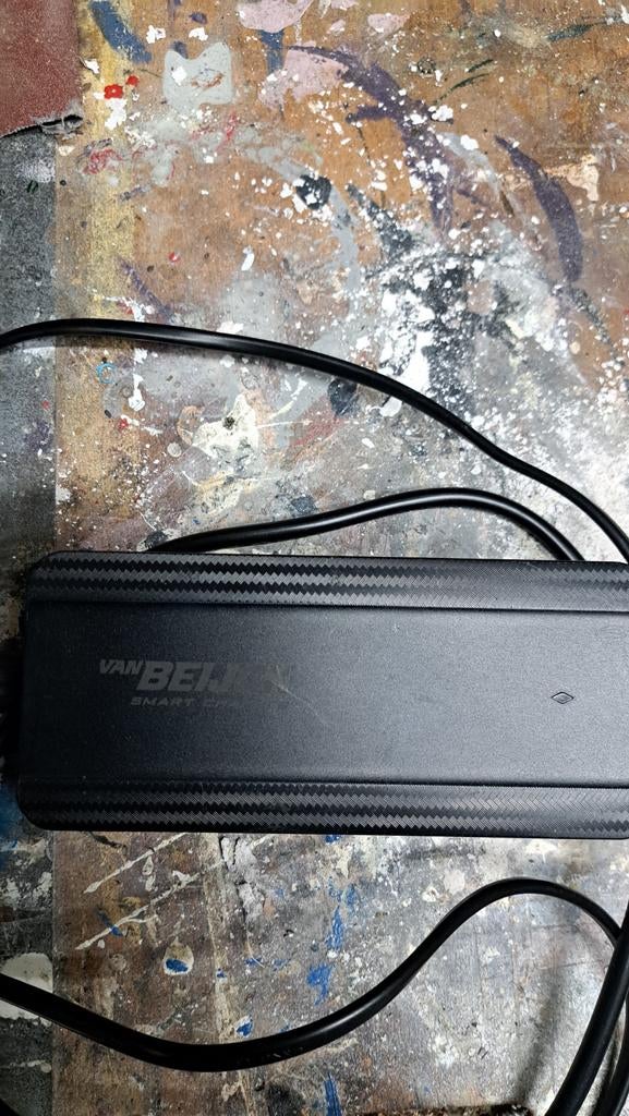 36V Fietsaccu Lader met Tulp-Aansluiting, Ophalen of Verzenden, Gebruikt