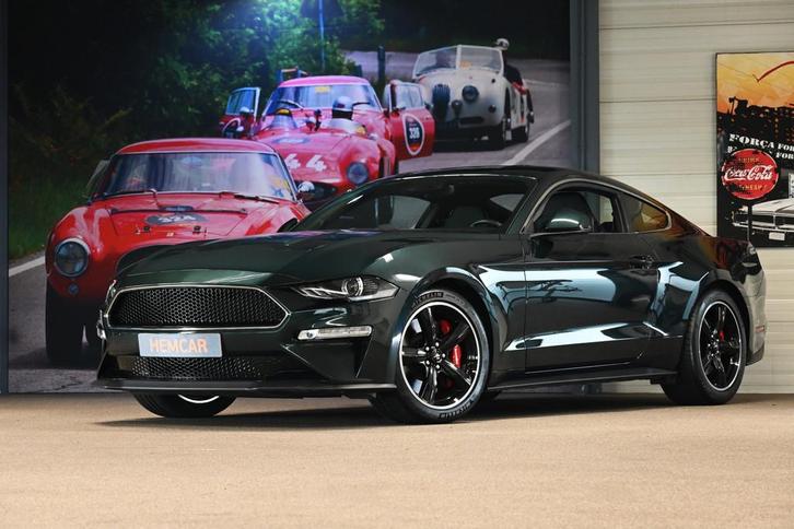 Ford Mustang Fastback 5.0 V8 Bullitt (bj 2019), Auto's, Ford, Particulier, Te koop, Mustang, ABS, Achteruitrijcamera, Adaptive Cruise Control
