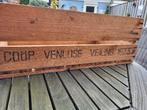 Leuke robuuste vintage veilingkist, Huis en Inrichting, Woonaccessoires | Kisten, Minder dan 50 cm, 50 tot 100 cm, Ophalen of Verzenden