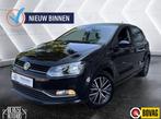 Volkswagen Polo 1.2 TSI Allstar Cruise Pdc Clima Stoelvw, Auto's, 21 km/l, Stof, Gebruikt, Zwart