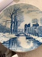Delfts blauwe oude wandborden, Antiek en Kunst, Antiek | Wandborden en Tegels, Ophalen