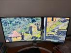 LG 34UC99 W beeldscherm met barst, Ophalen of Verzenden, Gebruikt
