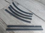 Restant Fleischmann Piccolo N tandradbaan-rails N spoor, Gebruikt, Gelijkstroom, Fleischmann, Rails