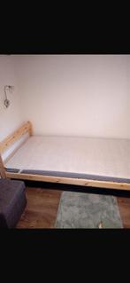 Eenpersoonsbed met matras, Ophalen, Gebruikt, 90 cm, Eenpersoons