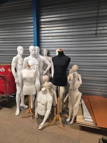 Etalagepoppen Collectie beschikbaar voor biedingen