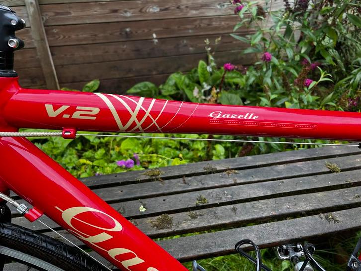 Gazelle V.2 Racefiets - Framemaat 51, Fietsen en Brommers, Fietsen | Racefietsen, Gebruikt, Heren, Gazelle, 10 tot 15 versnellingen