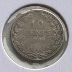 10 Cent zilver uit 1906 van Wilhelmina, Postzegels en Munten, Munten | Nederland, Verzenden, Zilver, 10 cent, Koningin Wilhelmina
