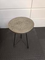 Te koop bijzettafel, Huis en Inrichting, Ophalen, Rond, Minder dan 55 cm, 45 tot 60 cm