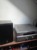 Yamaha RX-V550 receiver met Yamaha NX-E400 speakers, Ophalen, Gebruikt, Speakers, Overige merken