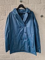 AGU Jagger trenchcoat regenjas blauw | maat 40, Ophalen of Verzenden, Zo goed als nieuw, Regenjas
