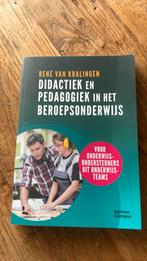 Didactiek en pedagogiek in het beroepsonderwijs, Ophalen of Verzenden, Zo goed als nieuw, René van Kralingen