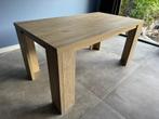 Eettafel 90x160, Huis en Inrichting, Tafels | Eettafels, Ophalen, Kunststof, Gebruikt, 50 tot 100 cm