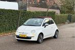 Fiat 500C 1.2 Cabrio automaat in Topstaat! 6mnd garantie, Auto's, Stof, Gebruikt, 4 cilinders, Wit