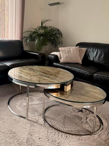 Salontafel set Eric Kluster stijl beschikbaar voor biedingen