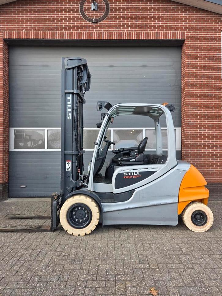 Heftruck Still RX60-50⁶⁰⁰ Triplex 4 functies 6880 mm 2017, Zakelijke goederen, Machines en Bouw | Heftrucks en Intern transport
