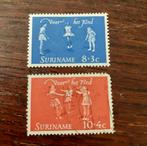 Suriname, nr. 414 en 415, Verzenden, Postfris