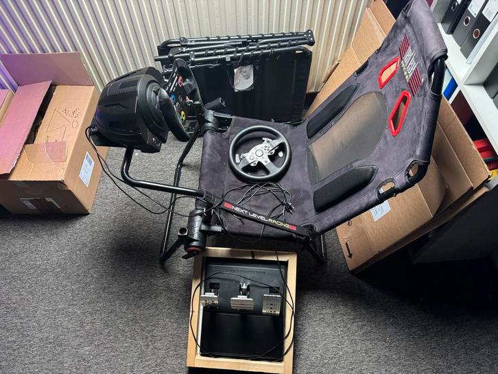 Thrustmaster T300RS + Next Level Racing GT Lite, Spelcomputers en Games, Spelcomputers | Overige, Gebruikt, Ophalen