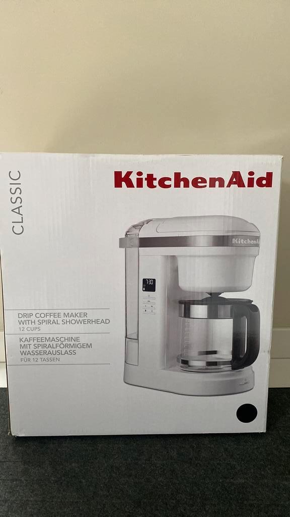 KitchenAid 5KCM1208EOB, Witgoed en Apparatuur, Koffiezetapparaten, Gemalen koffie, Overige modellen, Ophalen of Verzenden
