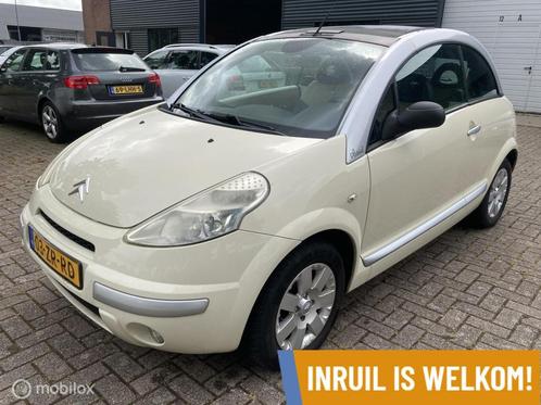 Citroen C3 Pluriel 1.4i Soleil //NIEUWE APK//LEER//, Auto's, Citroën, Bedrijf, Te koop, C3, ABS, Airbags, Airconditioning, Alarm