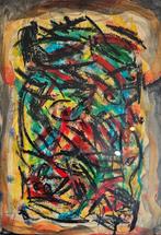 Theo Wolvecamp - Abstracte compositie (1925-1992), Ophalen of Verzenden