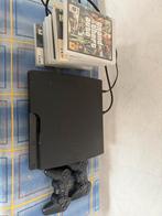 PlayStation 3 met spellen, Ophalen of Verzenden, Gebruikt, Met 2 controllers, Met games