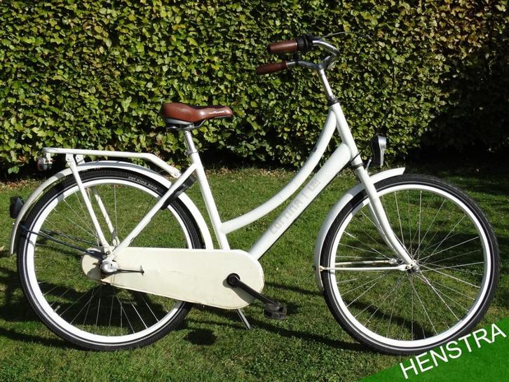 Cortina U4 Transport Wit | FM56 3V | Meisje Fiets, Fietsen en Brommers, Fietsen | Meisjes, Gebruikt, 26 inch of meer, Versnellingen