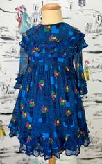 Gucci blauwe zijden floral jurk maat 5, Kinderen en Baby's, Gucci EI, Meisje, Gucci, Zo goed als nieuw