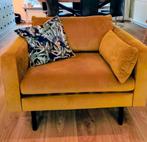 Mooie Okergele Loveseat, Ophalen, Gebruikt, 75 tot 100 cm, 75 tot 100 cm