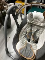 Ingenuity Swing and Go Bella Teddy Boutique babyswing grijs, Overige merken, Gebruikt, Schommelstoel, Ophalen of Verzenden