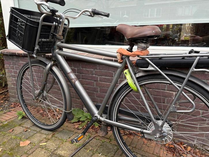 Sparta Pick up Elektrische herenfiets, Fietsen en Brommers, Elektrische fietsen, Gebruikt, Sparta, 55 tot 59 cm, 30 tot 50 km per accu