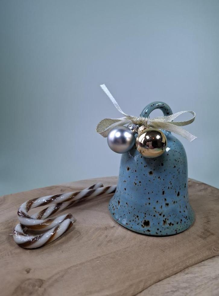 Handgemaakte keramiek kerstklok, Cenote, Huis en Inrichting, Woonaccessoires | Overige, Nieuw, Ophalen of Verzenden