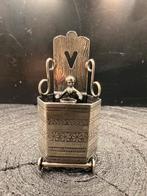 Zilveren miniatuur kakstoel van Niekerk, Antiek en Kunst, Antiek | Goud en Zilver, Ophalen of Verzenden, Zilver