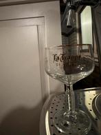 8 stuks la trappe bierglazen 0,25, Ophalen, Zo goed als nieuw, Bierglas