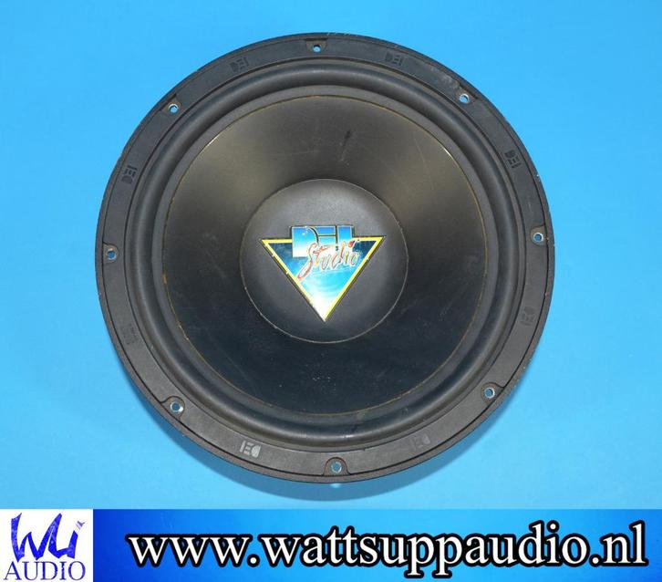 DEI Studio 3124 12 inch subwoofer, Auto diversen, Autospeakers, Gebruikt, Ophalen of Verzenden