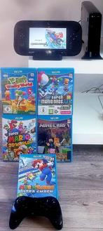 Wii U/Games, Ophalen of Verzenden, Zo goed als nieuw, Met 1 controller, Met games