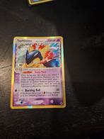 Typhlosion Pokémonkaart - Zeldzaam!, Ophalen of Verzenden, Gebruikt, Losse kaart, Foil