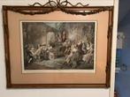 ‘Mozart à la cour de Marie Antoinette’ Fotogravure, Antiek en Kunst, Ophalen