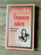 A. Hiele - Vrouwenzaken, Ophalen of Verzenden, Zo goed als nieuw, A. Hiele